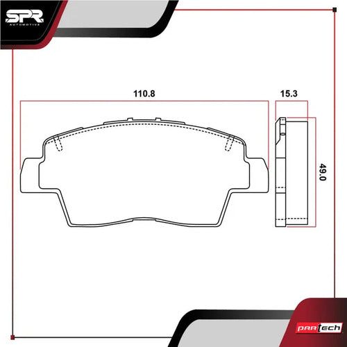Balatas Ceramicas Renault Kwid 2019-2025 L3 1.0l Delanteras