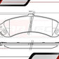 Balatas Chevrolet Silverado 1500 2003-2007 V8 4.8l Traseras