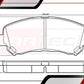 Balatas Ceramicas Nissan Rogue 2008-2013 L4 2.5l Delanteras