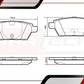 Balatas Ceramicas Ford Fusion 2006-2009 L4 2.3l Traseras