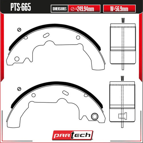 Zapatas Nissan Quest 1993-1998 V6 3.0l Traseras