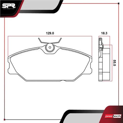 Balatas Para Renault Megane 2003-2006 L4 2.0l Delanteras