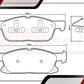 Balatas Ceramicas Ford Edge 2015-2018 V6 3.5l Delanteras