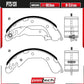 Zapatas Chevrolet Onix 2020-2025 L3 1.0l Traseras