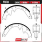 Zapatas Semimetalica Dodge B1500 1998-1998 V6 3.9l Traseras