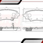 Balatas Para Ceramicas Mazda 3 2014-2018 L4 2.0l Traseras