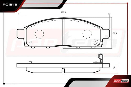 Balatas Para Mitsubishi L200 2008-2018 L4 2.4l Delanteras