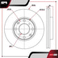 Par De Discos Honda Fit 2006-2008 L4 1.5l Delanteros