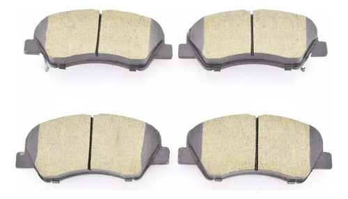Balatas Para Dodge Attitude 2012-2014 L4 1.4 Delanteras
