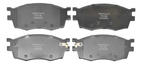 Balatas Para Dodge Attitude 2006-2011 L4 1.4l Delanteras