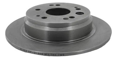 Par De Discos Solido Honda Cr-v 2002-2006 L4 2.4l Traseros