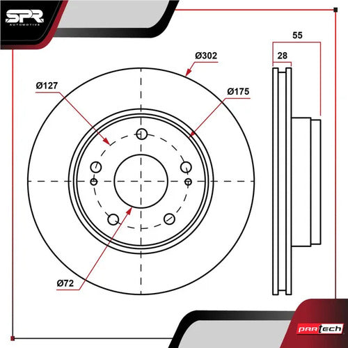 Par De Discos Jeep Wrangler 2012-2023 V6 3.6l Delanteros