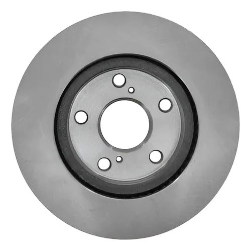Par De Discos Toyota Rav4 2006-2008 L4 2.4l Delanteros