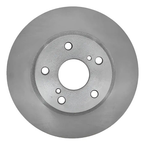 Par De Discos Toyota Rav4 2006-2008 L4 2.4l Delanteros