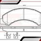 Balatas Para Chevrolet W5500 Tiltmaster 2000-2004 Delanteras