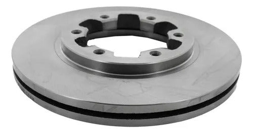 Par De Discos Nissan Frontier 1998-2002 L4 2.4l Delanteros