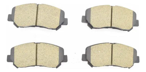 Balatas Ceramicas Dodge Dart 2013-2016 L4 1.4l Delanteras