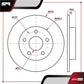 Par De Discos Solido Jeep Wrangler 2007-2011 V6 3.8 Traseros