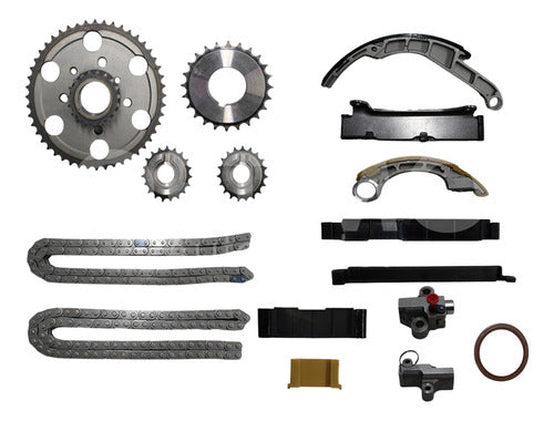 YOKO-MKNN0710 KIT DE DISTRIBUCION NISSAN NP-300 (D-22) 2008-2015 16 PIEZAS