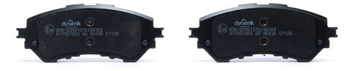DNK9175D1950CK - BALATAS PARA TOYOTA YARIS 1.5 2015-2022 CERÁMICA