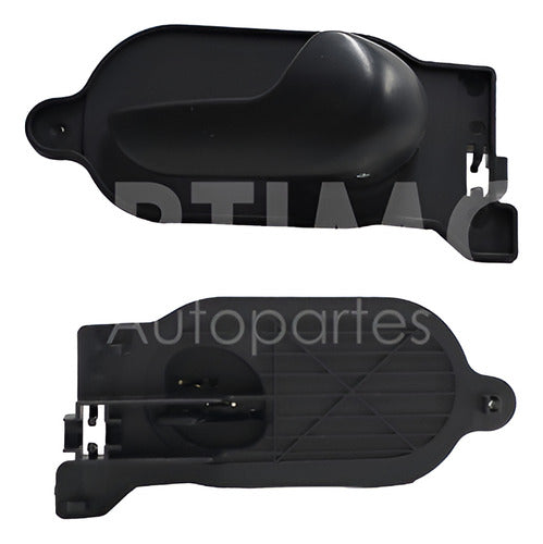 YOKO-HMRF0253 MANIJA INTERIOR FD FIESTA FIRST 2003-2010 DEL/TRASERAS DERECHA NEGRA