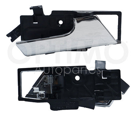 YOKO-HMRC9961 MANIJA INTERIOR CHEVROLET AVEO 2007-2017 DEL/TRASERAS DERECHA CROMAD
