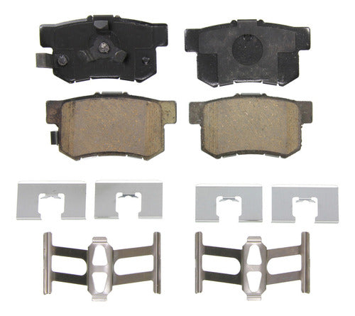 WD-1086 - BALATAS CERÁMICAS TRASERAS PARA ACURA RDX 2013-2018