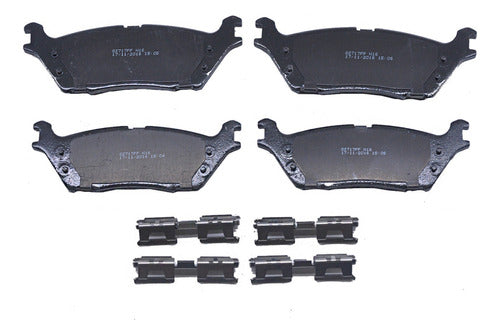 WC-1790 - BALATAS CERÁMICAS TRASERAS PARA FORD F-150 2018-2020