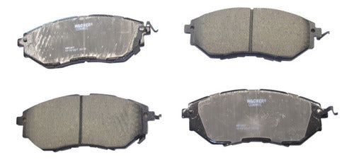 WC-1078 - BALATAS CERÁMICAS DELANTERAS PARA SUBARU B9 TRIBECA 2006-2007