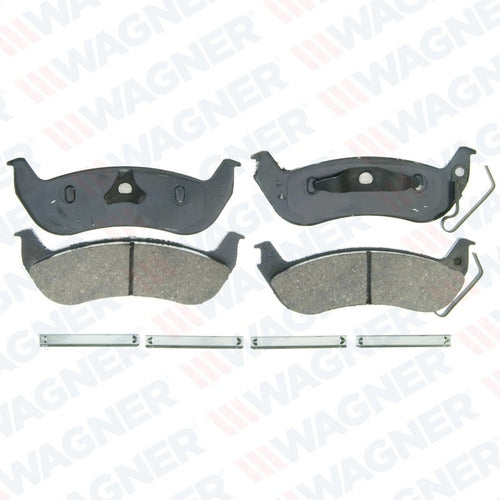 WD-932 - BALATAS CERÁMICAS TRASERAS PARA LINCOLN TOWN CAR 2003-2004