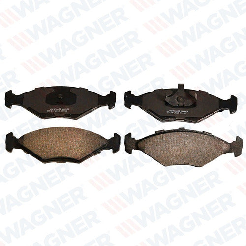 WX-350A - BALATAS SEMIMETALICAS DELANTERAS PARA MITSUBISHI MONTERO SPORT 2005-2008