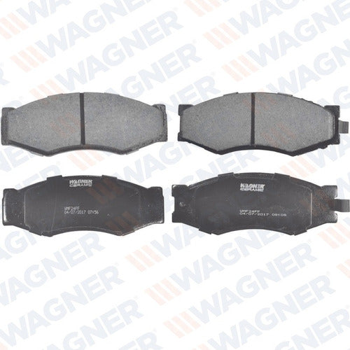 WD-266A - BALATAS CERÁMICAS DELANTERAS PARA NISSAN PICKUP 1994-1997