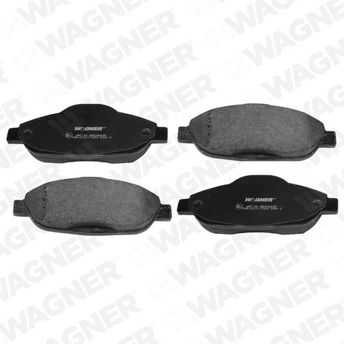 WX-24660A - BALATAS SEMIMETALICAS DELANTERAS PARA PEUGEOT 3008 2011-2012
