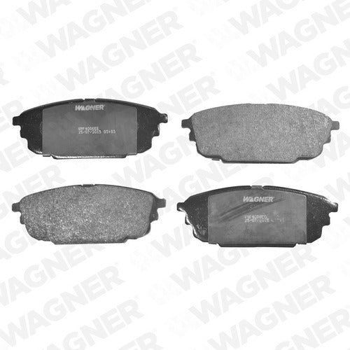 WX-982 - BALATAS SEMIMETALICAS DELANTERAS PARA VOLKSWAGEN EUROVAN 2000-2001