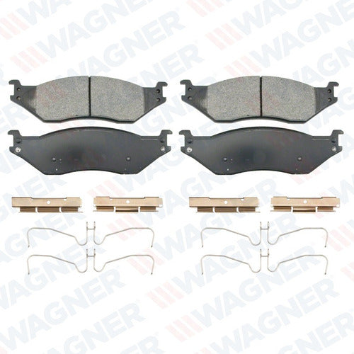 WX-1066 - BALATAS SEMIMETALICAS TRASERAS PARA FORD F-450 SUPER DUTY 2005-2016