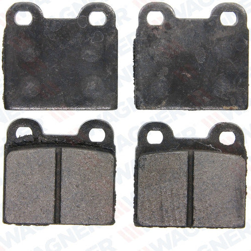 WX-30A - BALATAS SEMIMETALICAS DELANTERAS PARA VOLKSWAGEN BRASILIA 1974-1982