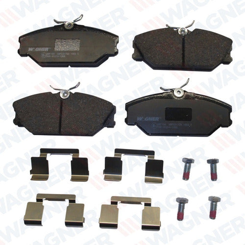 WX-1145 - BALATAS SEMIMETALICAS DELANTERAS PARA RENAULT CLIO 2002-2003
