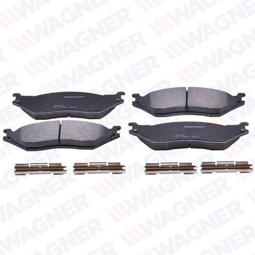 WX-777 - BALATAS SEMIMETALICAS TRASERAS PARA FORD F-450 SUPER DUTY 1999-2004