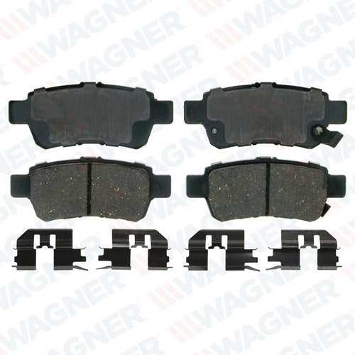 WD-1088 - BALATAS CERÁMICAS TRASERAS PARA HONDA ODYSSEY 2005-2010