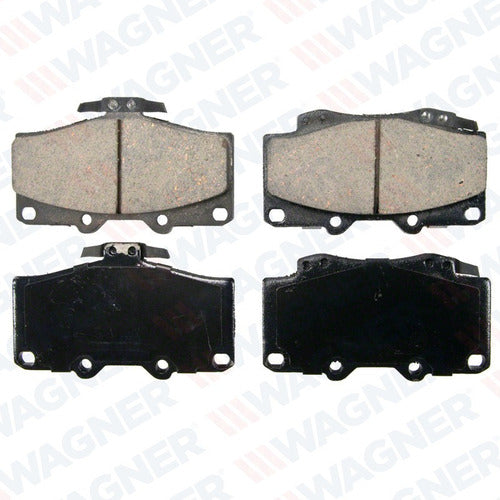 WD-436A - BALATAS CERÁMICAS DELANTERAS PARA TOYOTA HILUX 2004-2008