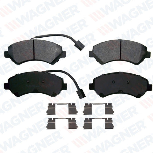 WX-1842 - BALATAS SEMIMETALICAS DELANTERAS PARA RAM PROMASTER 1500 2017-2023