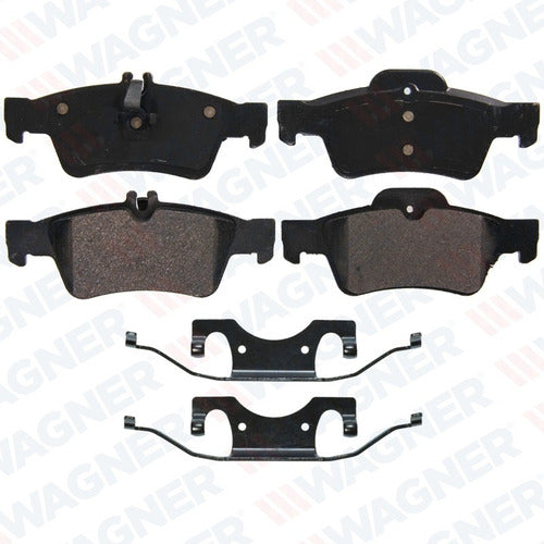 WX-986 - BALATAS SEMIMETALICAS TRASERAS PARA MERCEDES-BENZ CL500 2003-2006