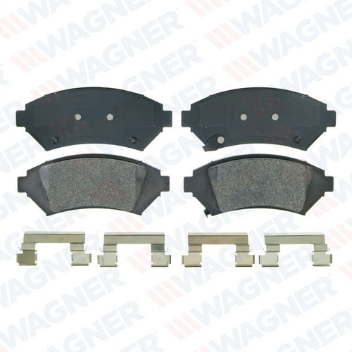 WX-818 - BALATAS SEMIMETALICAS DELANTERAS PARA CADILLAC DEVILLE 1997-2004