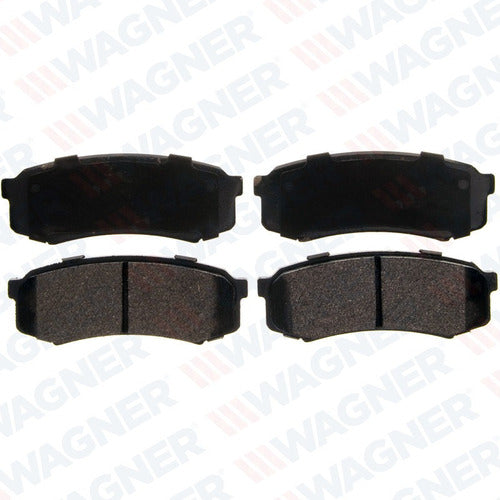 WX-606 - BALATAS SEMIMETALICAS TRASERAS PARA TOYOTA 4RUNNER 2003-2008