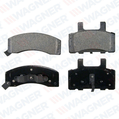 WX-370 - BALATAS SEMIMETALICAS DELANTERAS PARA CHEVROLET C2500 1988-1999