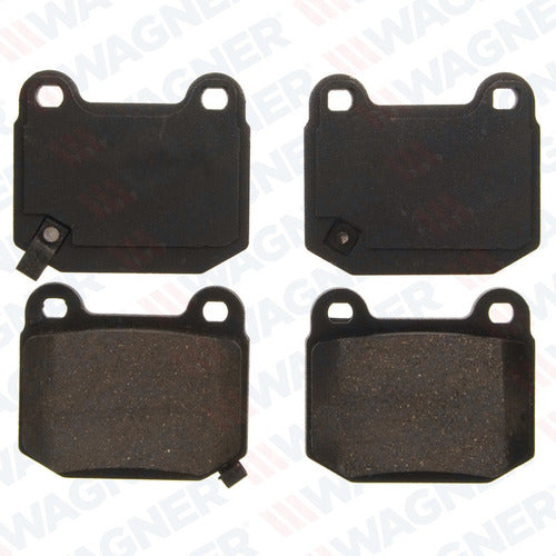 WD-961 - BALATAS CERÁMICAS TRASERAS PARA MITSUBISHI LANCER EVOLUTION MR 2006-2006