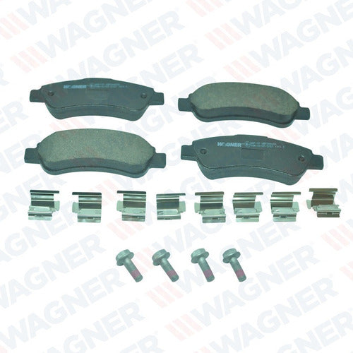 WX-1490 - BALATAS SEMIMETALICAS TRASERAS PARA FIAT DUCATO 2008-2009