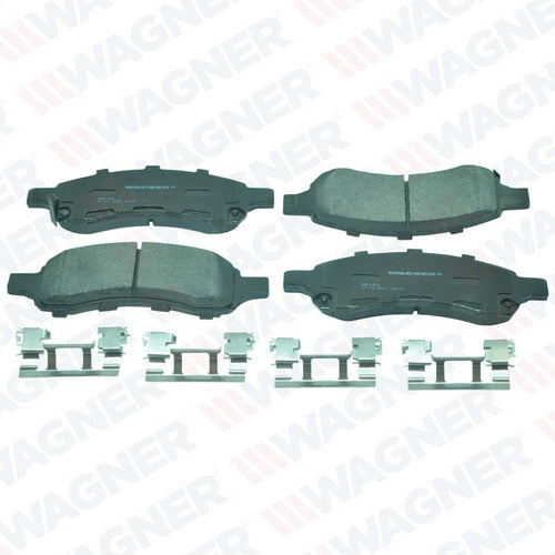 WX-1169 - BALATAS SEMIMETALICAS DELANTERAS PARA CHEVROLET COLORADO 2009-2012