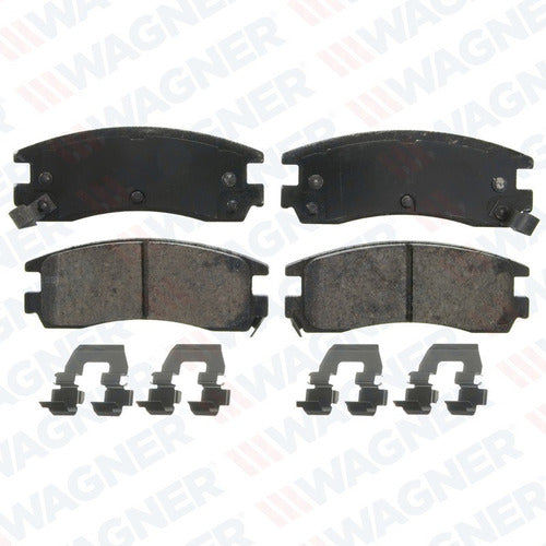 WD-714 - BALATAS CERÁMICAS TRASERAS PARA BUICK REGAL 1994-1996