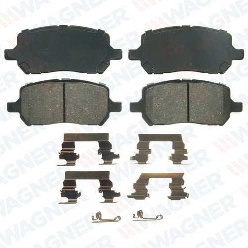 WD-956 - BALATAS CERÁMICAS DELANTERAS PARA PONTIAC G5 2007-2009